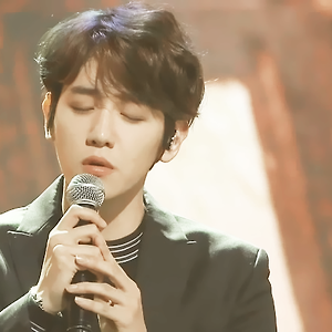 [GIF] 160121 골든디스크 어워즈 백현