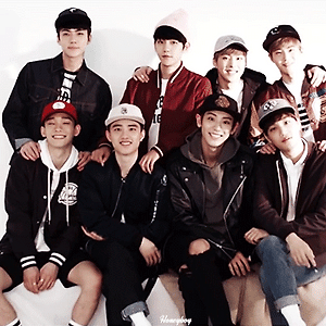 [GIF] Hats on F/W EXO 엑소