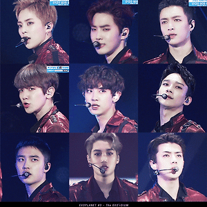 [GIF] The EXO'rDIUM 9명의 EXO
