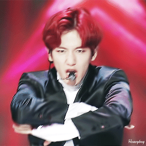 [GIF] 161121 SBS 파워FM 20주년 콘서트 백현 baekhyun
