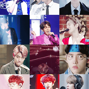 [GIF] 엑소 데뷔5주년 기념 백현 BAEKHYUN