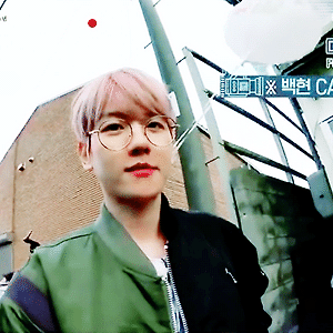 [GIF] 180604 엑소 첸백시의 사다리타고 여행 11화 백현 BAEKHYUN