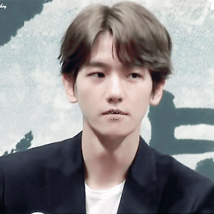 [GIF] 달의 연인 보보경심 려 제작발표회 백현 BAEKHYUN