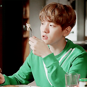 [GIF] 우리 옆집에 엑소가 산다 3화 백현 BAEKHYUN