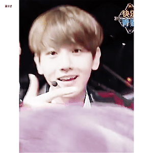 [GIF] 2014 후난위성 신년콘서트 백현 BAEKHYUN