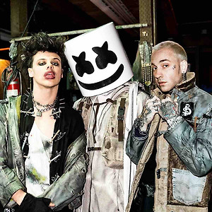 Marshmello x YUNGBLUD x blackbear - Tongue Tied