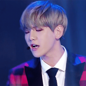 [GIF] 140123 서울가요대상 백현 BAEKHYUN