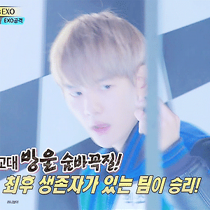 [GIF] 131110 런닝맨 백현 BAEKHYUN