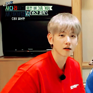 [GIF] 180622 엑소 첸백시의 사다리타고 여행 25화 백현 BAEKHYUN