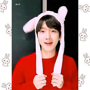 [GIF] 181112 엑소 트위터 토끼 백현 BAEKHYUN
