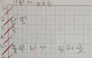 빵점을 맞았으나,