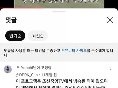 의외로 한국 국가 기관에서 주시하는 합성영상