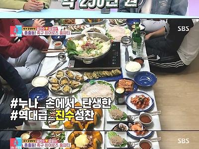 축구선수25명 초대해서 집들이 했다는 김진수 와이프