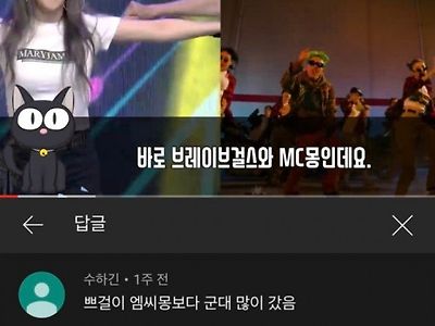 브레이브걸스 vs MC몽
