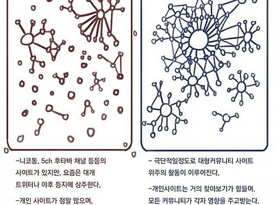 한국과 일본의 커뮤니티 특징