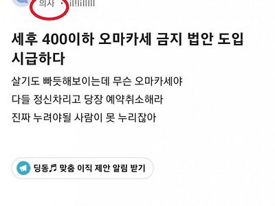 세후 400이하는 오마카세 먹지마라