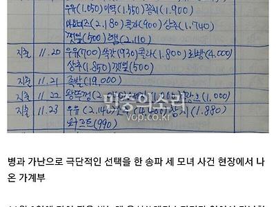 가난하지만 끝까지 지키려고 했던 것