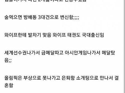 아내한테 맞고 갈비뼈에 금 간 디시인