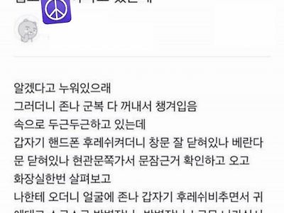 군복으로 제복 판타지