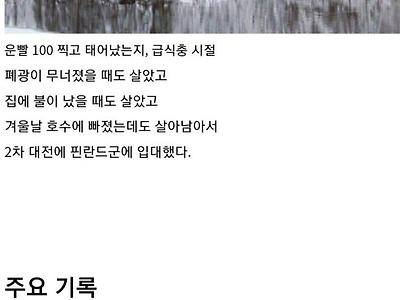 본인 전투기를 가장 많이 부숴먹은 파일럿