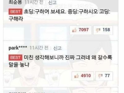 문제집이 점점 말 놓는 이유