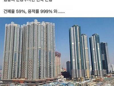 용적률 999%