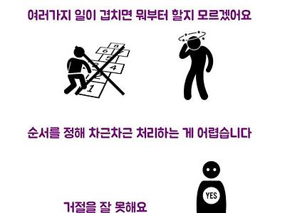 성인ADHD환자의 특징