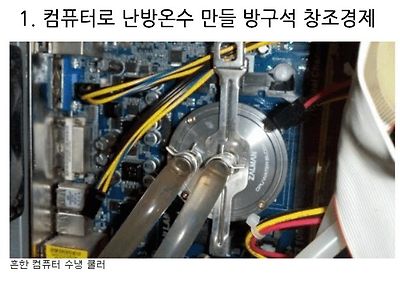 컴퓨터로 온수 만드는 방구석 창조경제