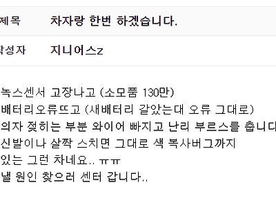 차 자랑 한번 하겠습니다.JPG
