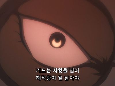 (원피스 스포) 사람 살리기 위해 조언해주는 호킨스