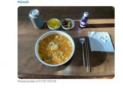 어느 미국인의 아침식사