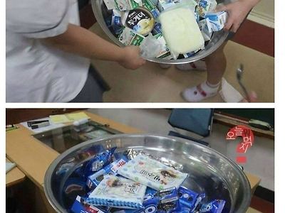 부산 여고생들이 빙수 먹는법