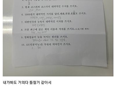 중소기업 공개채용 난이도