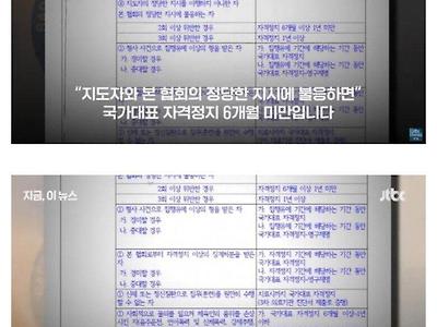 JTBC가 입수한 배드민턴협회 이사회 회의록