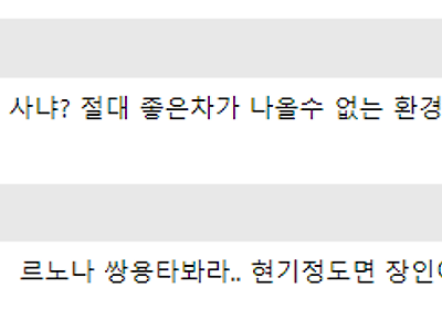 국내 자동차 시장을 꿰뚫는 명언