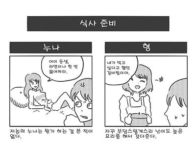 형이나 누나 있는놈들 반박불가 공감하는 망가 .jpg