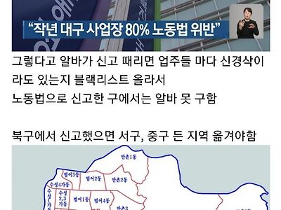 대구의 현실을 한탄하는 대학원생 