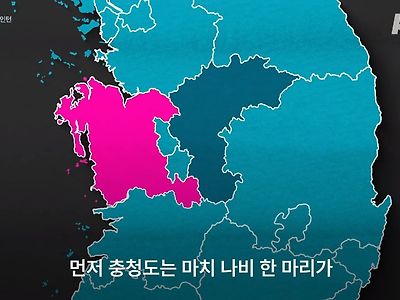 충청좌도 충청우도가 아니라 충청북도 충청남도인 이유