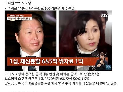 최태원 노소영 이혼 소송 판결이 완전 뒤집힐 수도 있는 이유.jpg