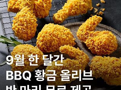 BBQ 한달간 황올 반마리 무료!