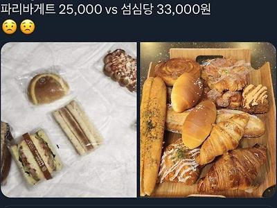 파리바게트와 성심당 근황