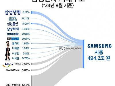 사람들이 잘 모르는 삼성전자 지배구조 