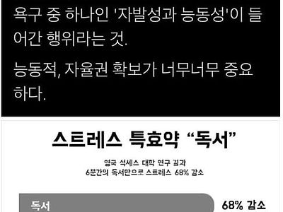 하루 독서 단 '6분'으로 효과 볼 수 있는 거