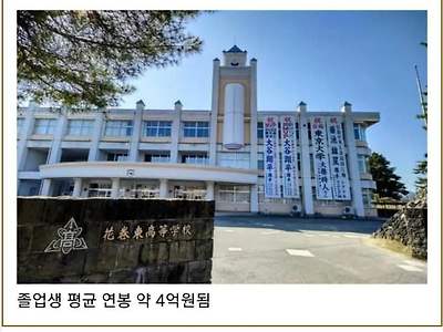 졸업생 평균연봉이 한국돈 4억이라는 일본의 한 고등학교.jpg