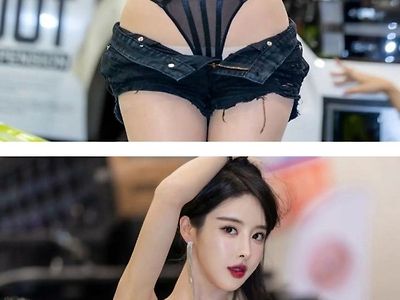 얼굴 &amp; 몸매 ㅈㄴ 이쁜 레이싱 모델 누나 발견