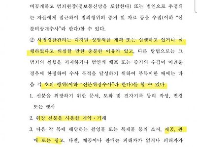 내일 국회 통과 예정인 딥페이크 위장수사법 내용