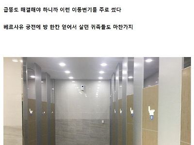 베르사유 궁전에는 정말 화장실이 없었을까?