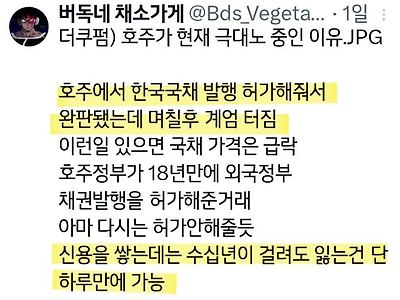 호주가 현재 극대노중인 이유