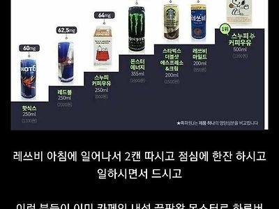 노가다 아재들이 레쓰비를 선호했던 이유