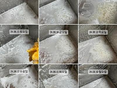 매일 튀김기 청소 인증샷을 올린 치킨집